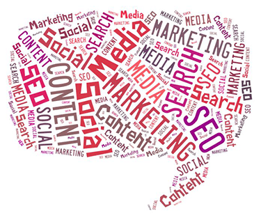 SEO Social Media Content Marketing Cloud