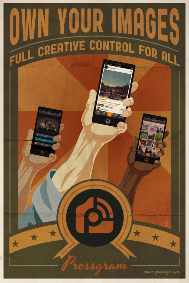 Pressgram Propaganda Poster