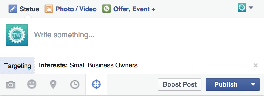 Facebook Organic Targeting