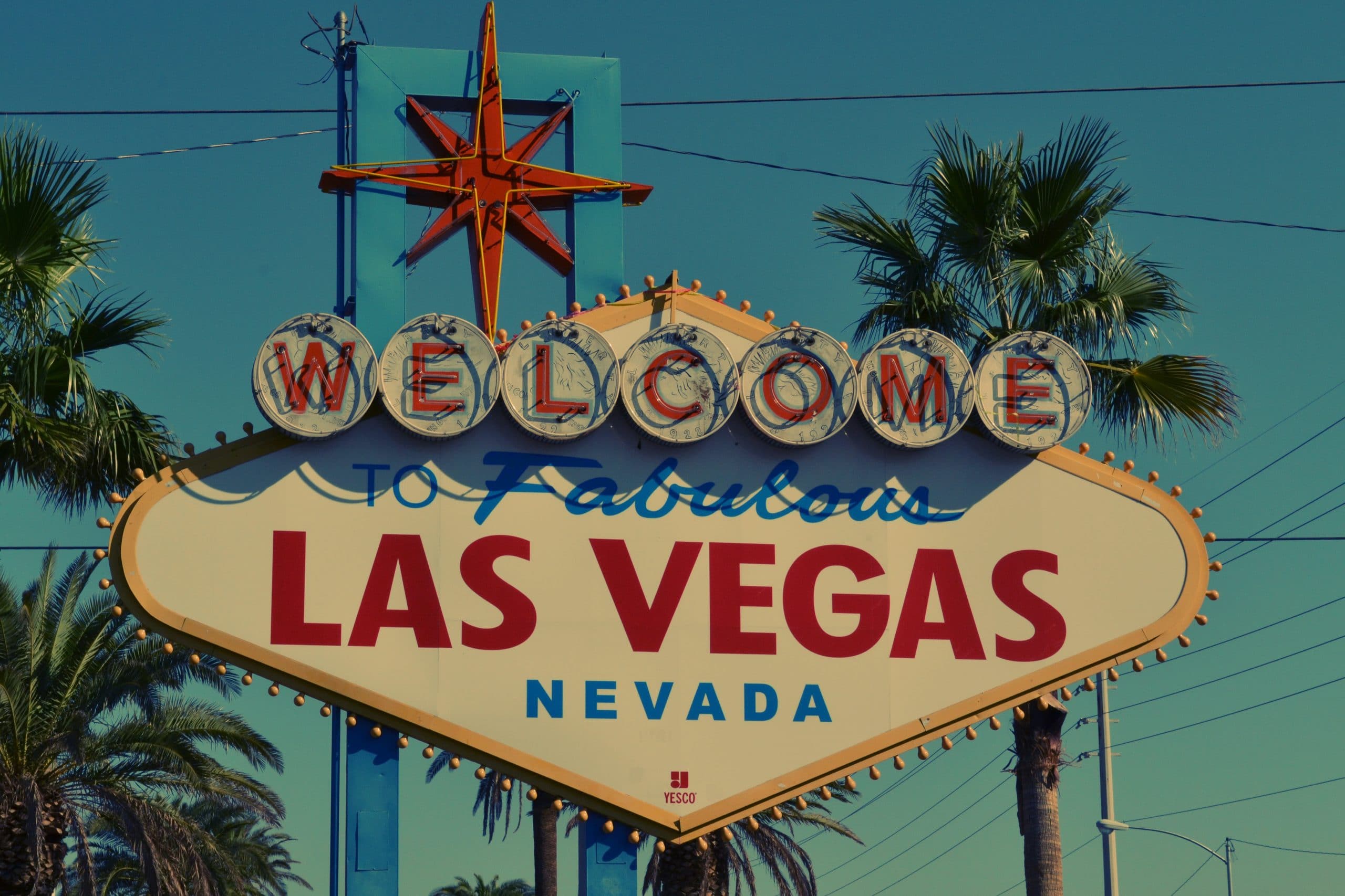 Photo of the "Welcome to Las Vegas" sign